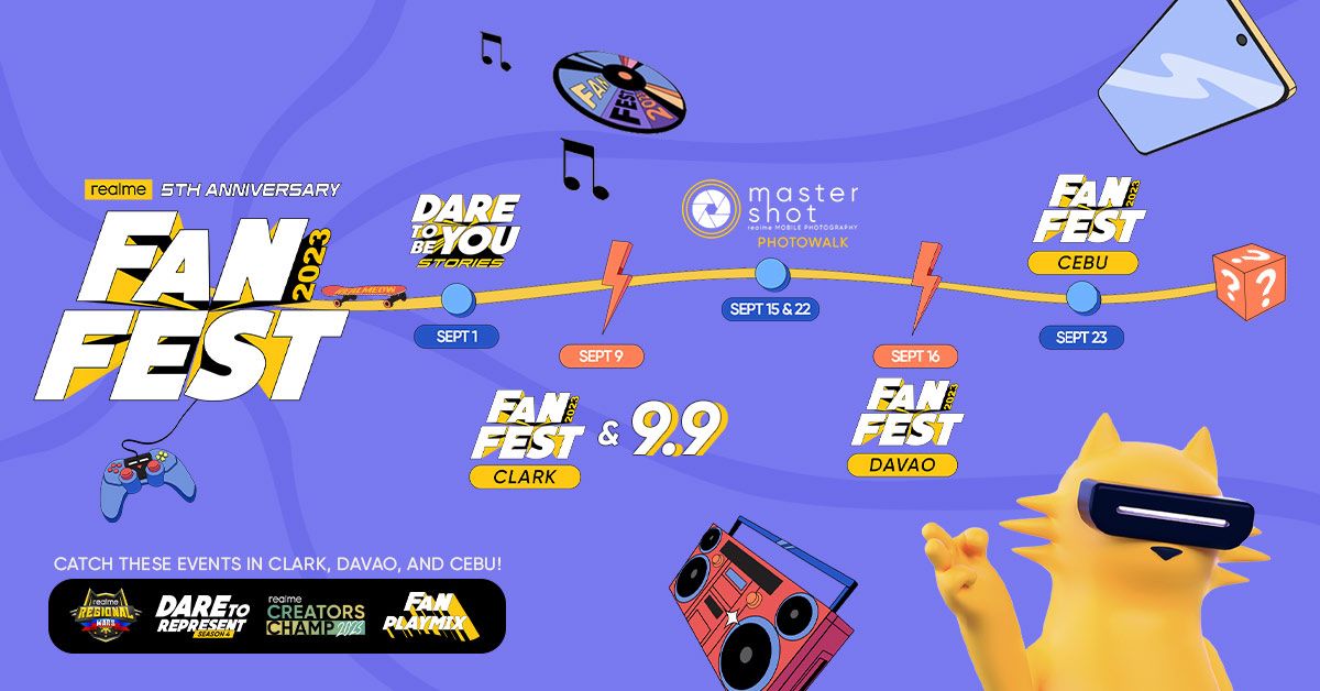 realme Fan Fest roadmap