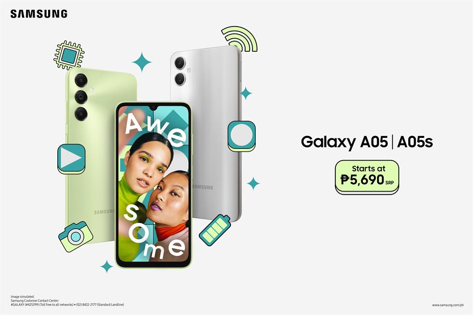 Galaxy A05 and A05s