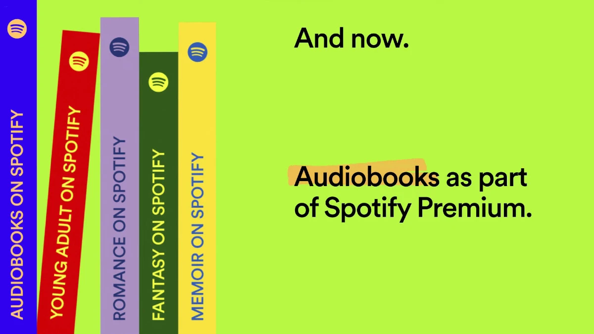 Spotify Premium audiobooks service 1