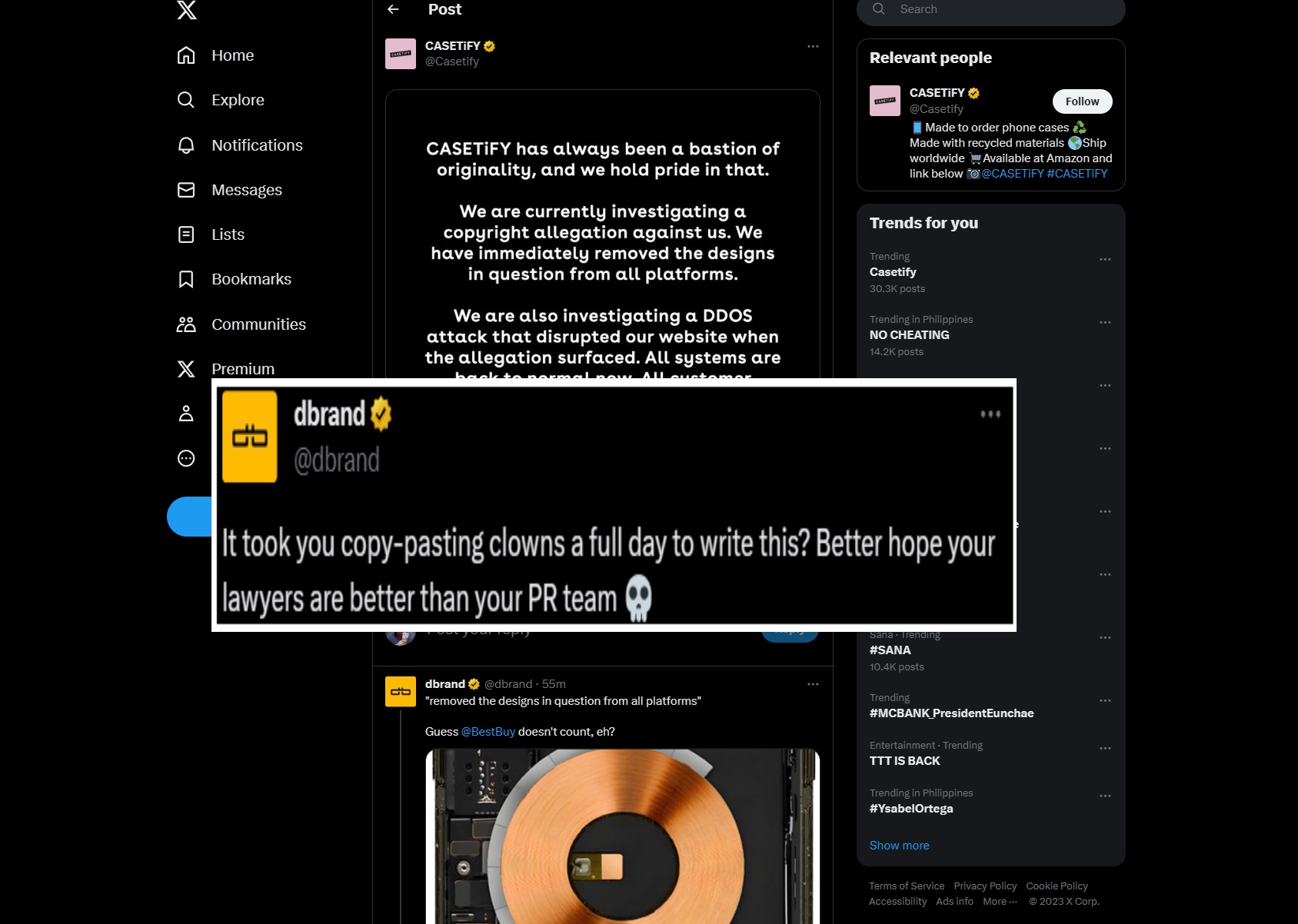dbrand jerryrigeverything casetify statement 1