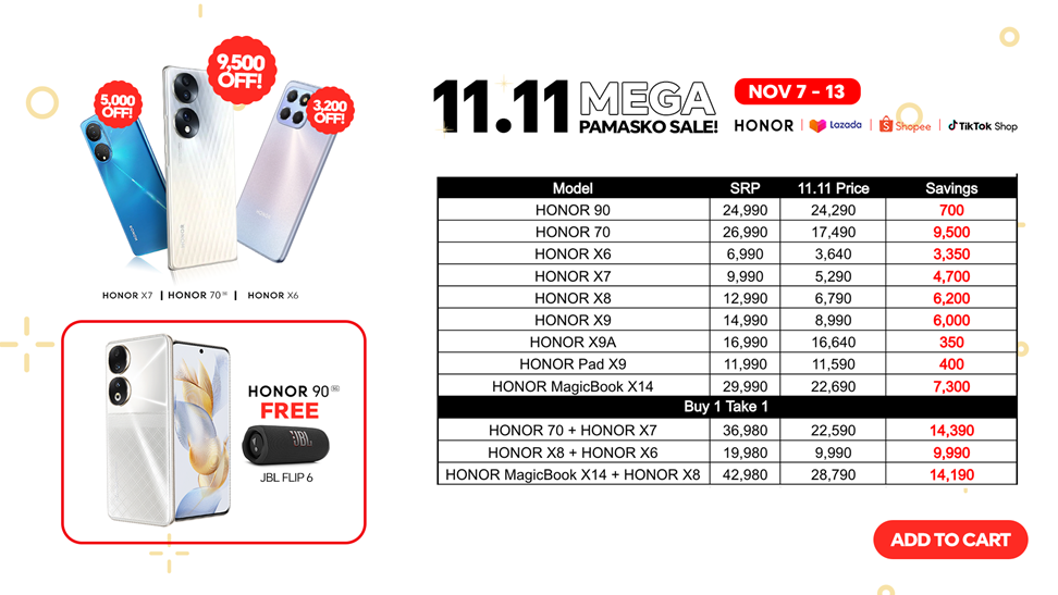 HONOR 11 11 2023 - 1