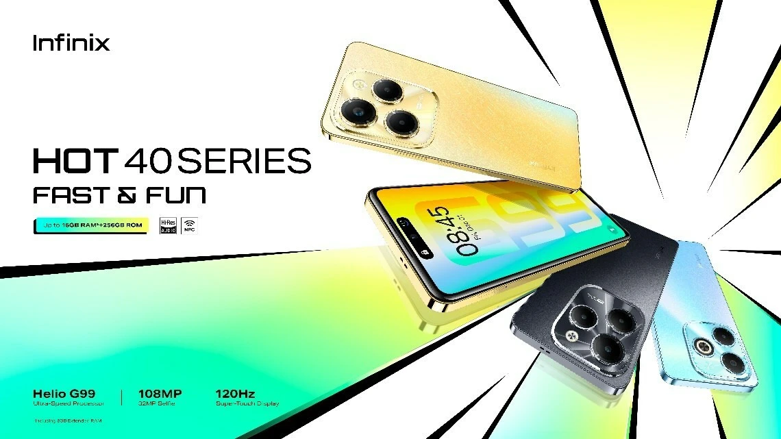Infinix HOT 40 series launch featured image