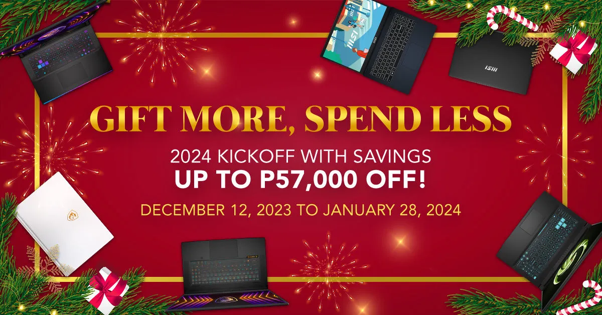 MSI Gift More, Spend Less promo 1