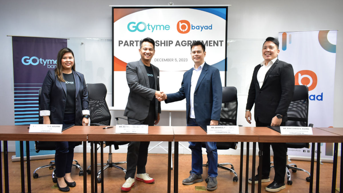 Bayad x GoTyme Bank partnership 1