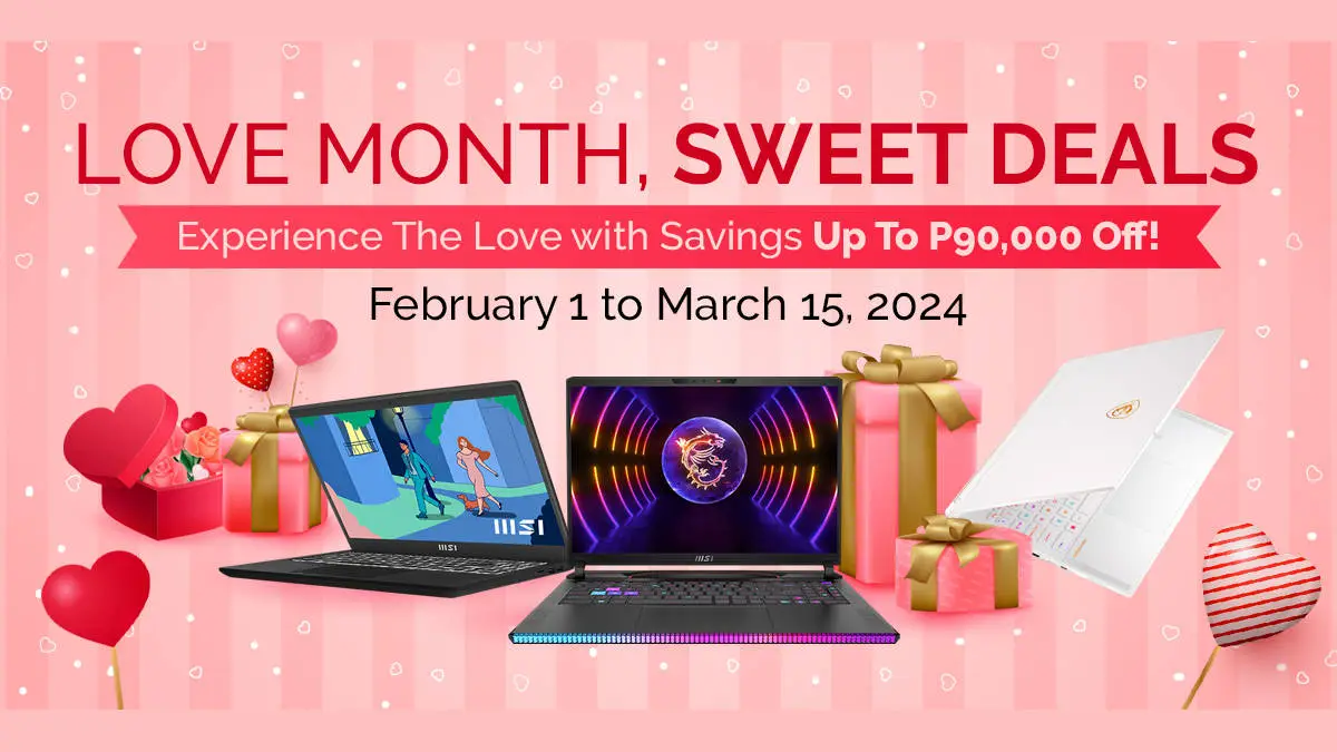MSI Laptop’s Sweet Deals