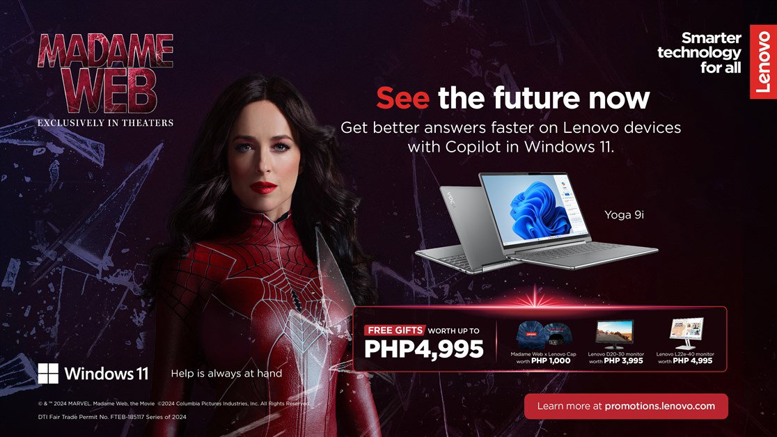 Lenovo x Madame Web
