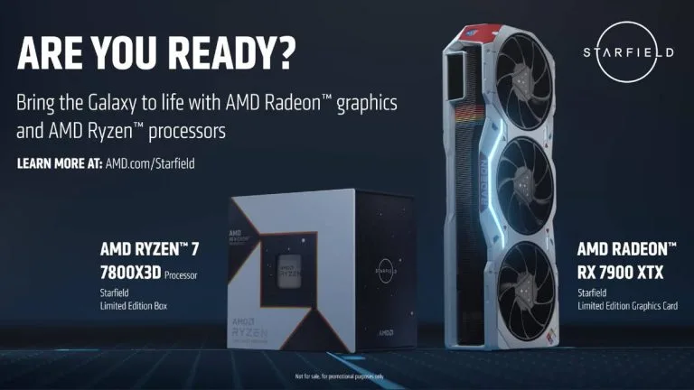 Starfield and AMD Radeon partnership