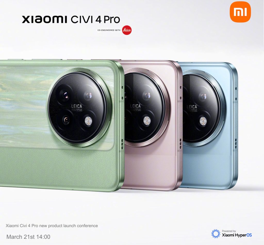 Xiaomi Civi 4 Pro Launch