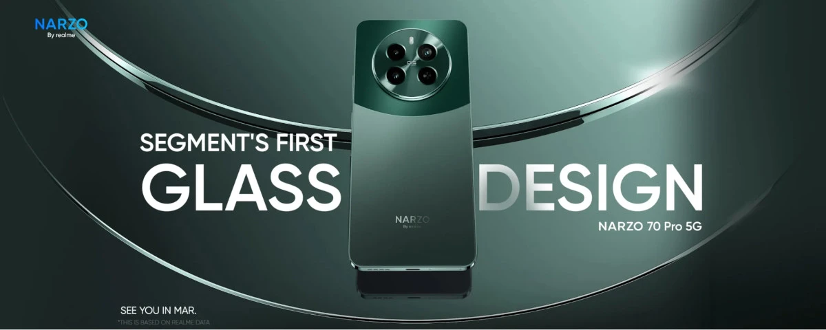 realme narzo 70 Pro 5G design and camera revealed 1
