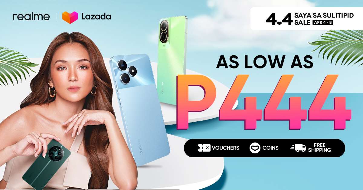 realme Lazada 4.4 Sale 2