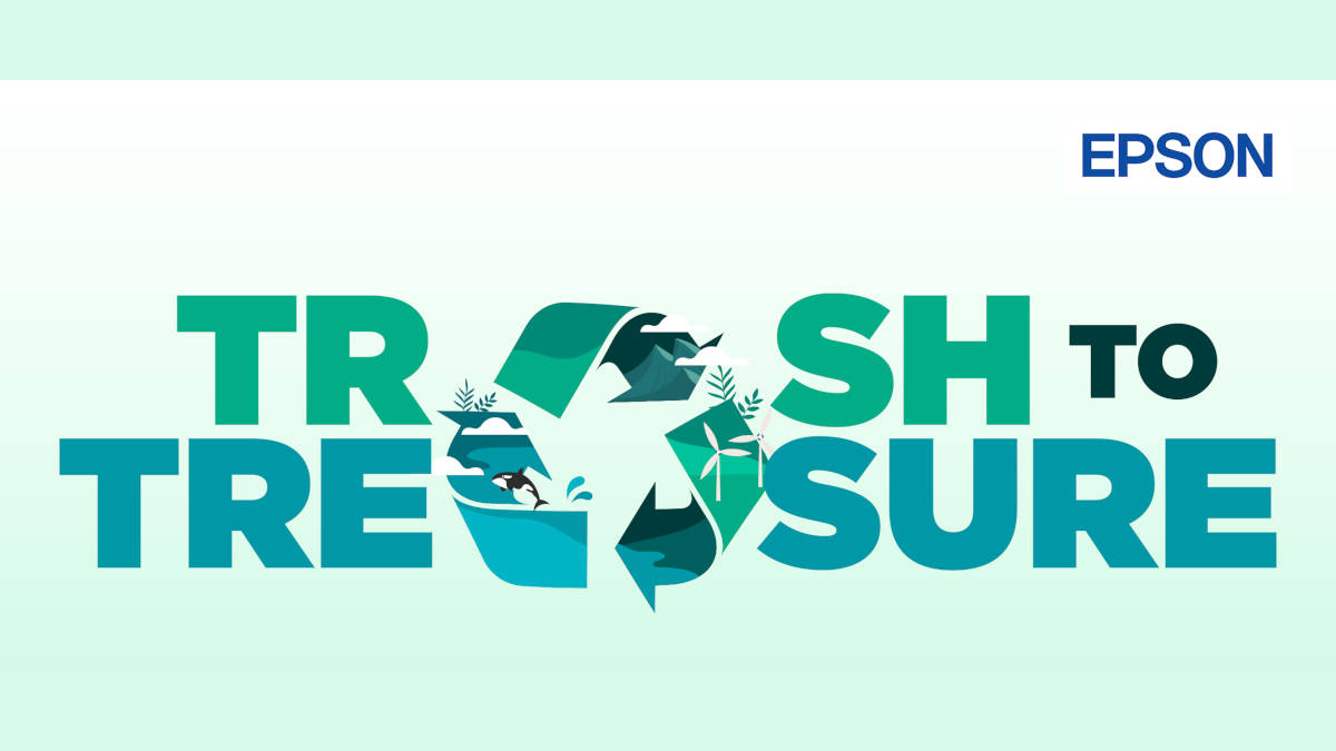 Epson Trash to Treasure banner