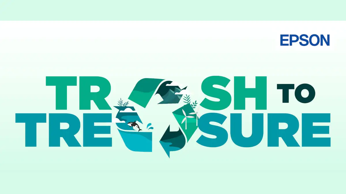 Epson Trash to Treasure banner