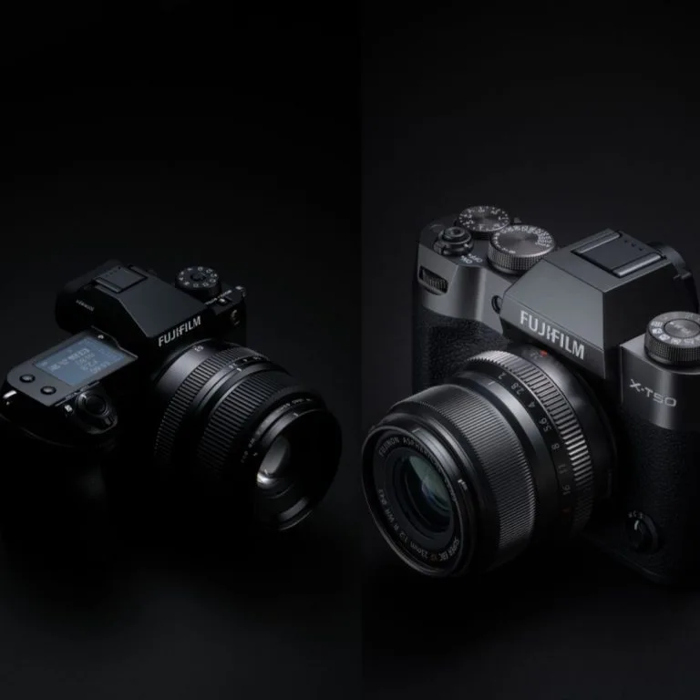 FUJIFILM X T50 and GFX 100S II