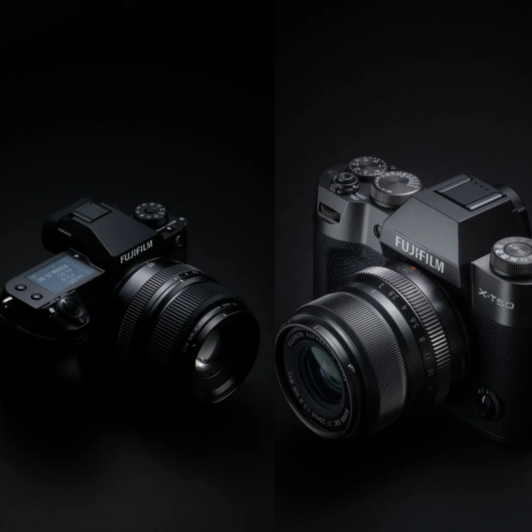 FUJIFILM X T50 and GFX 100S II