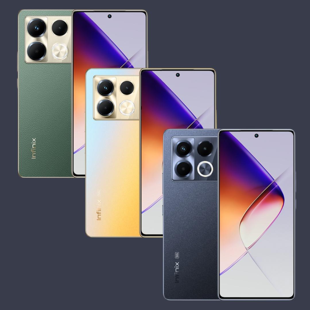 Infinix NOTE 40 5G All Colors