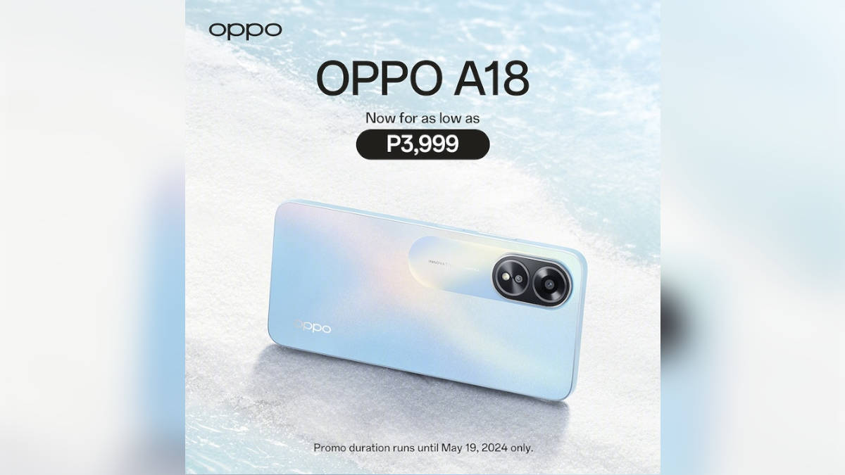 OPPO A18 Price drop