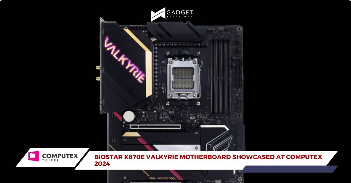 BIOSTAR X870E VALKYRIE motherboard front
