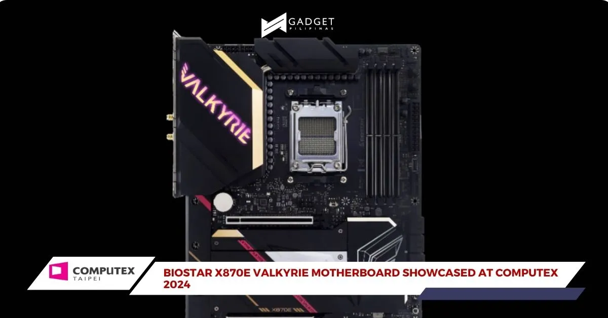 BIOSTAR X870E VALKYRIE motherboard front