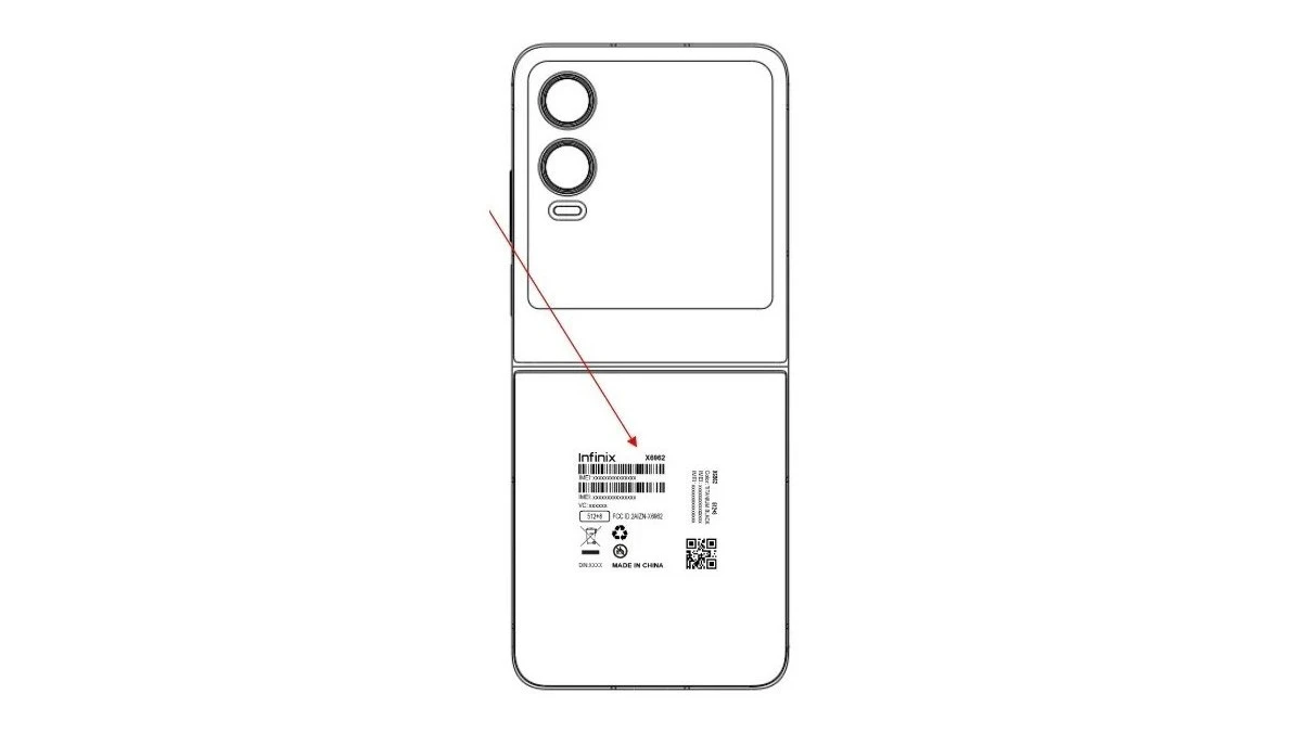 Infinix Zero Flip FCC listing 1