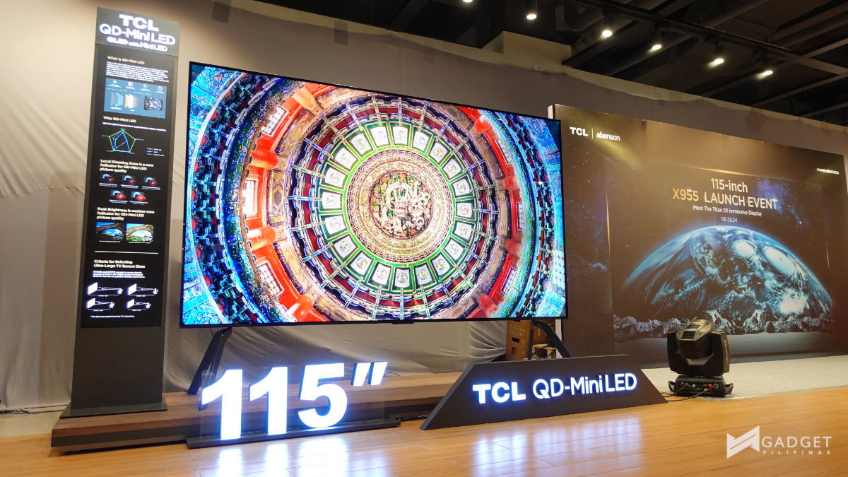 TCL X955 115 inch QD Mini LED PH launch 1
