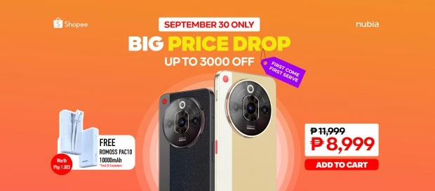 nubia shopee payday sale 1