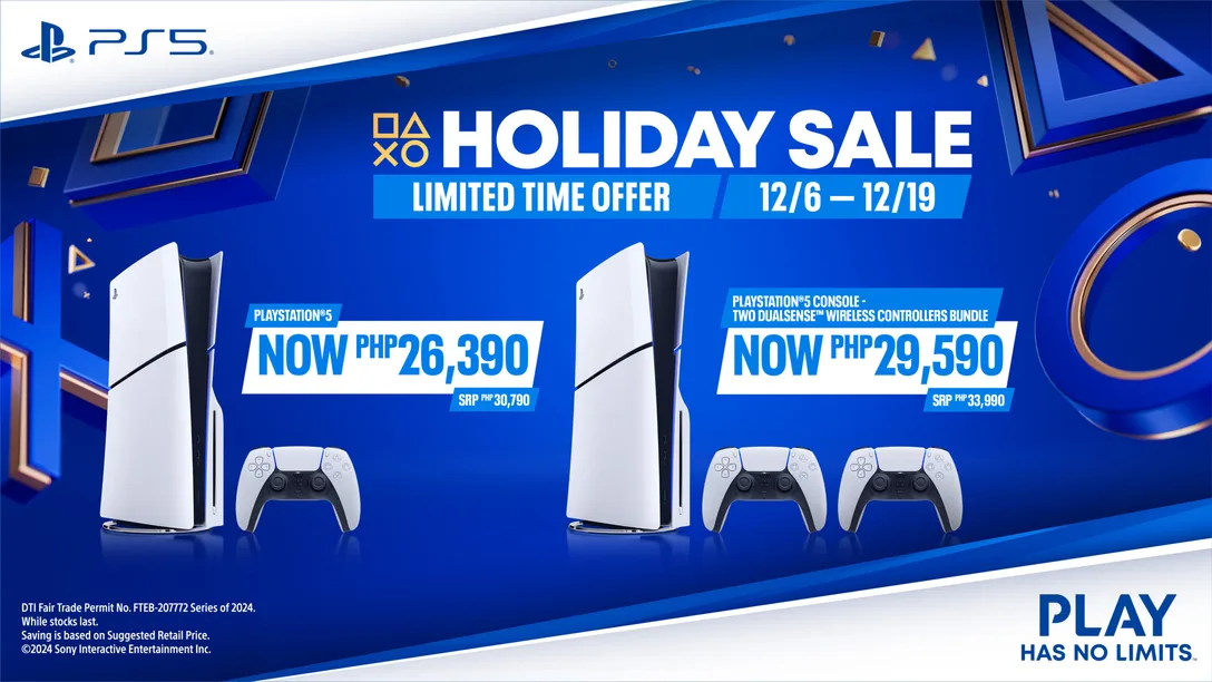 PlayStation Holiday Sale banner