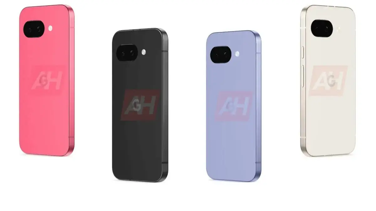 Google Pixel 9a Colorways renders 1