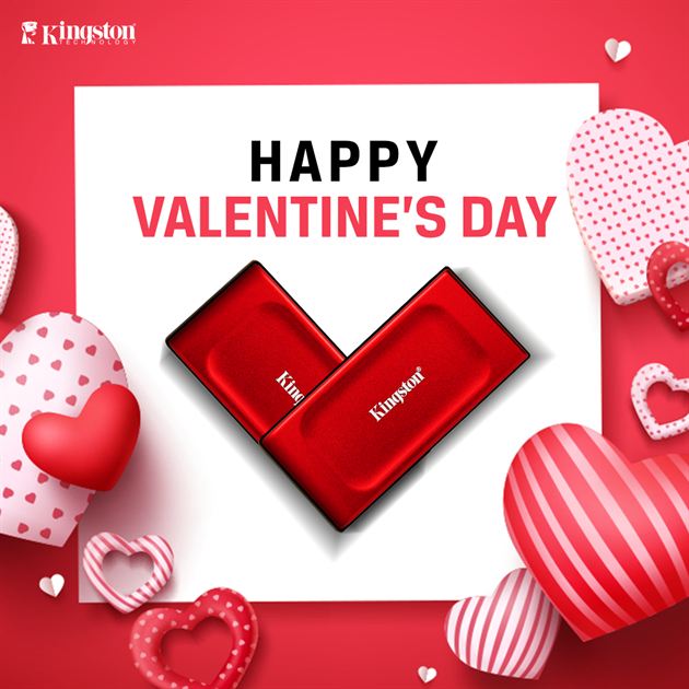 Premium Tech Gifts for Valentine's Day 2025 from Kingston