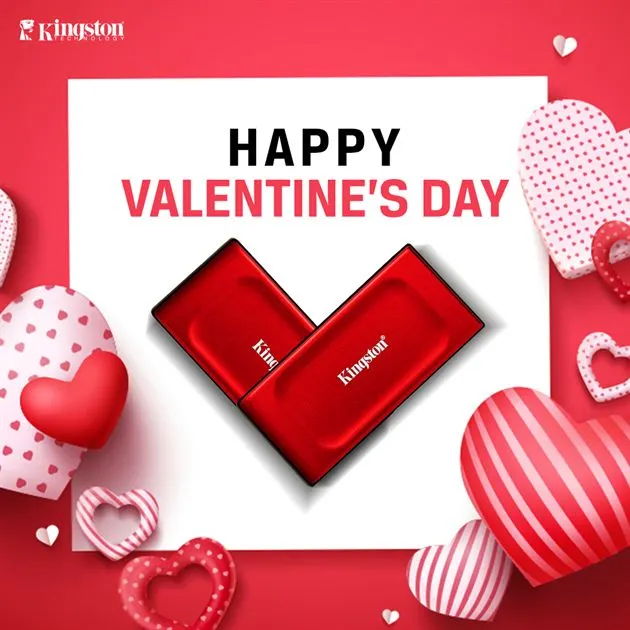 Premium Tech Gifts for Valentine's Day 2025 from Kingston
