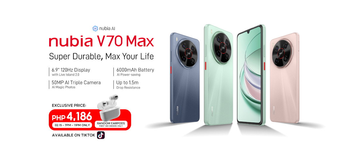 nubia V70 Max PH launch 1