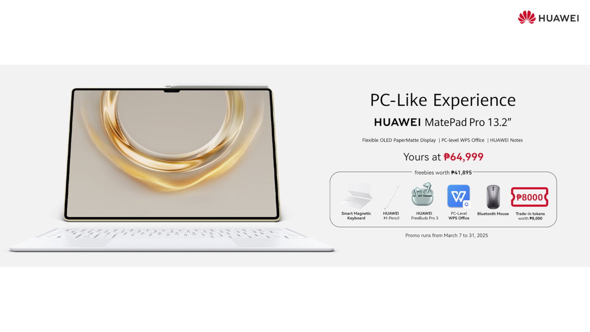 HUAWEI MatePad Pro 13.2 inch 2025 PH now available 1