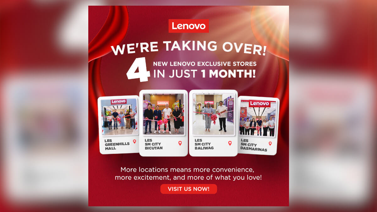 Lenovo Opens four stores in one month 1