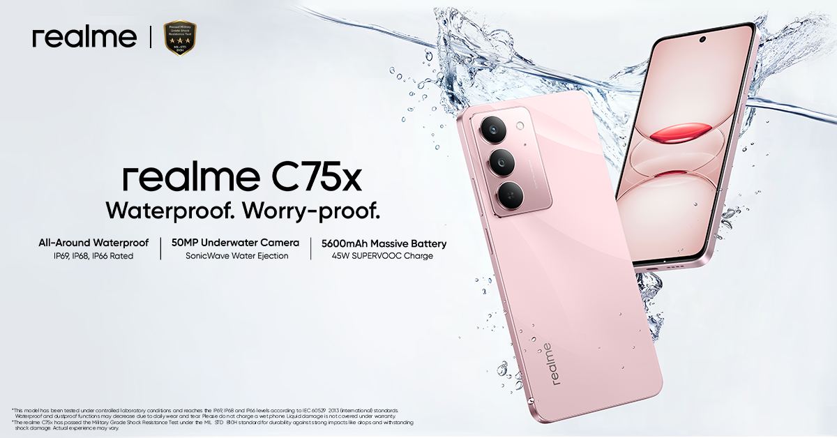 realme C75x PR Banner
