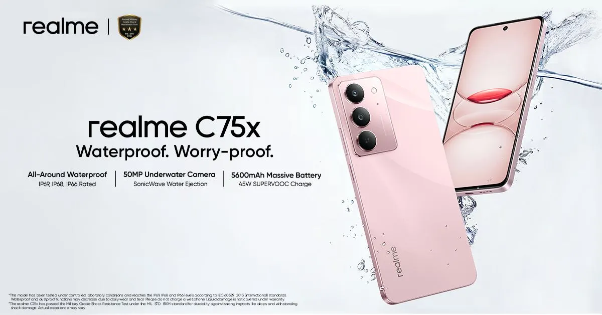 realme C75x PR Banner