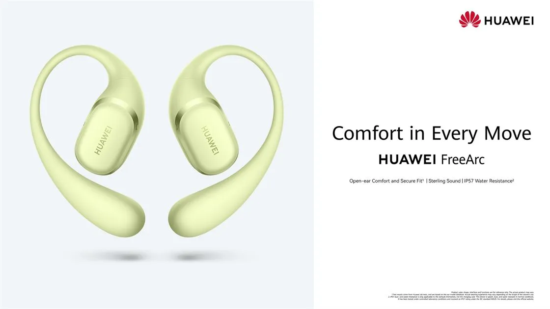 HUAWEI FreeArc Product KV with Tagline