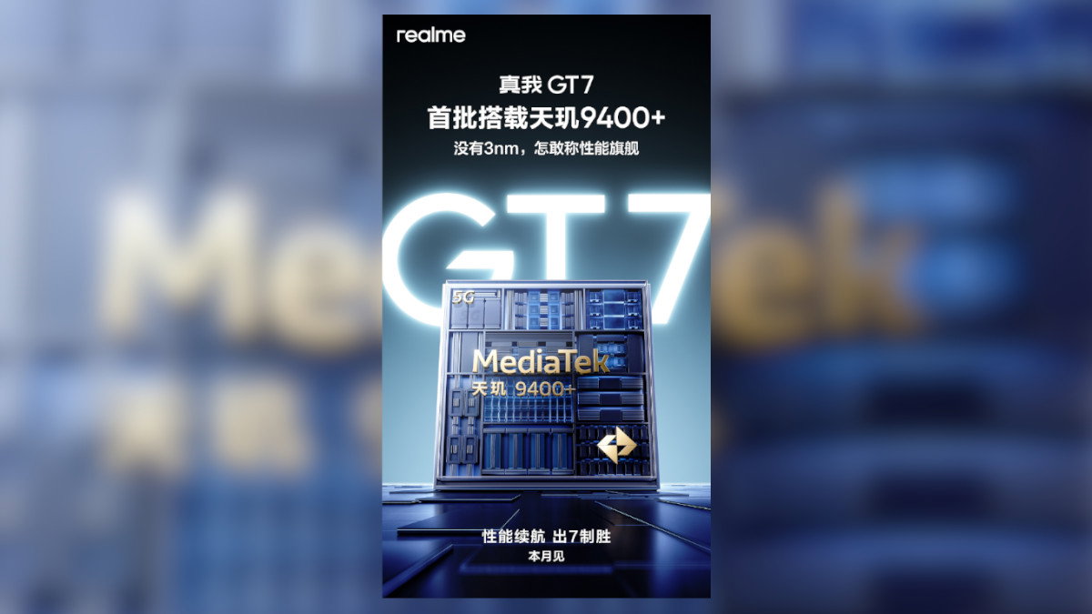 realme GT 7 April launch 1
