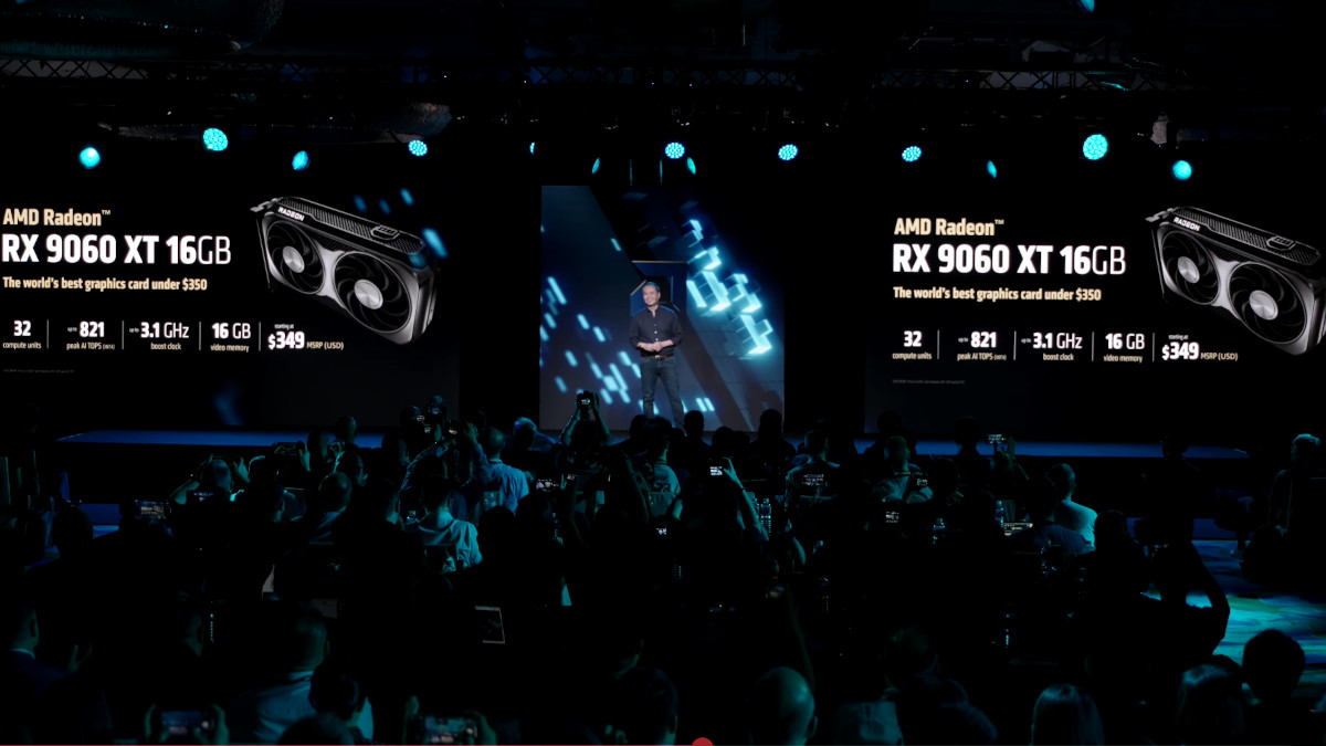 AMD Radeon RX 9060 XT launch 1