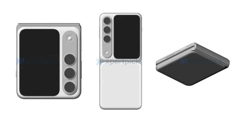 OPPO Find N5 Flip render 2