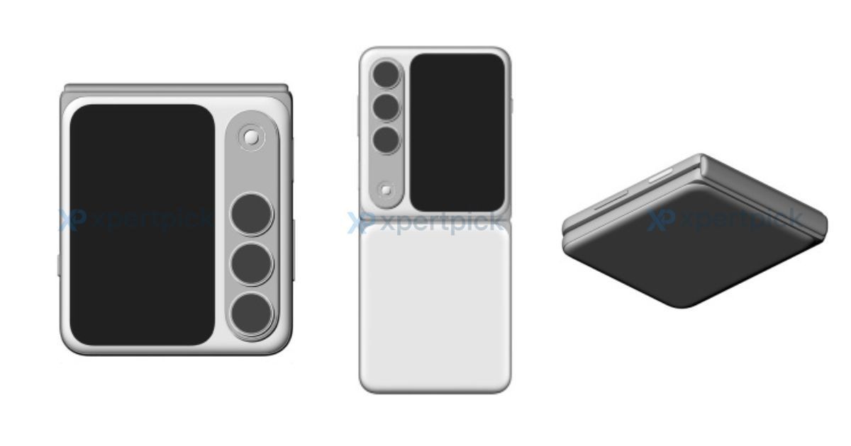OPPO Find N5 Flip render 2