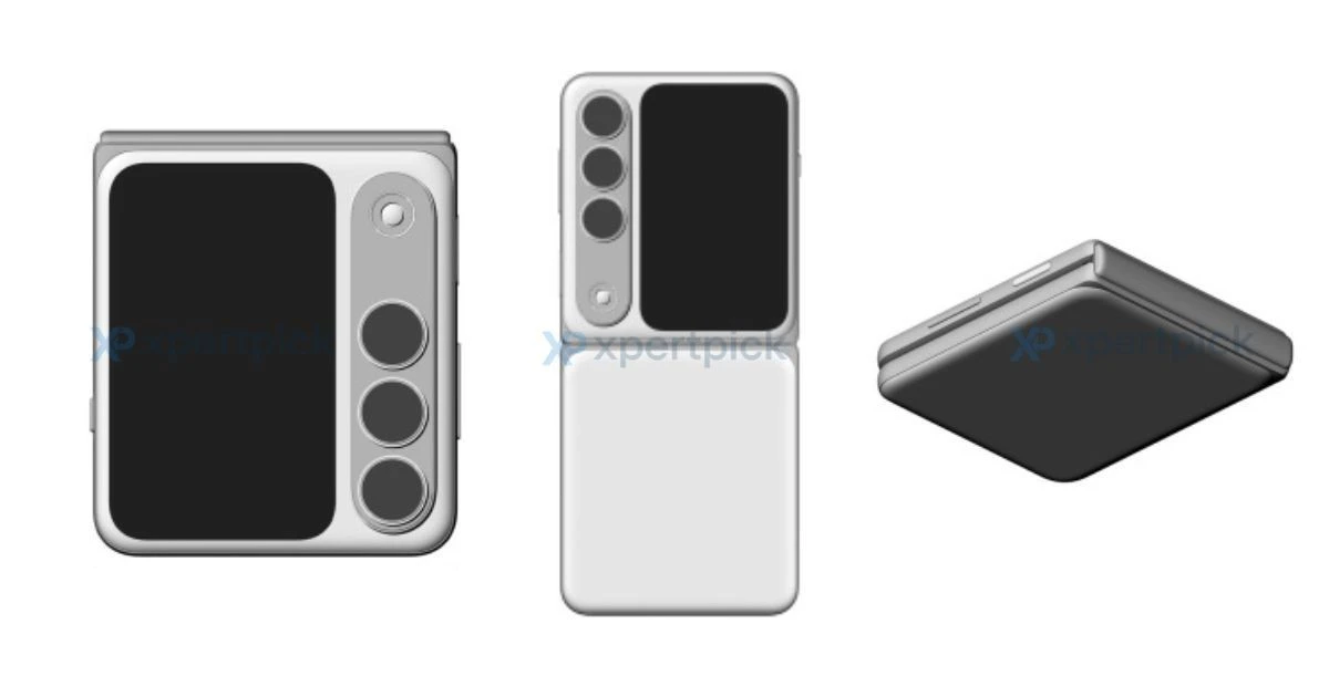 OPPO Find N5 Flip render 2