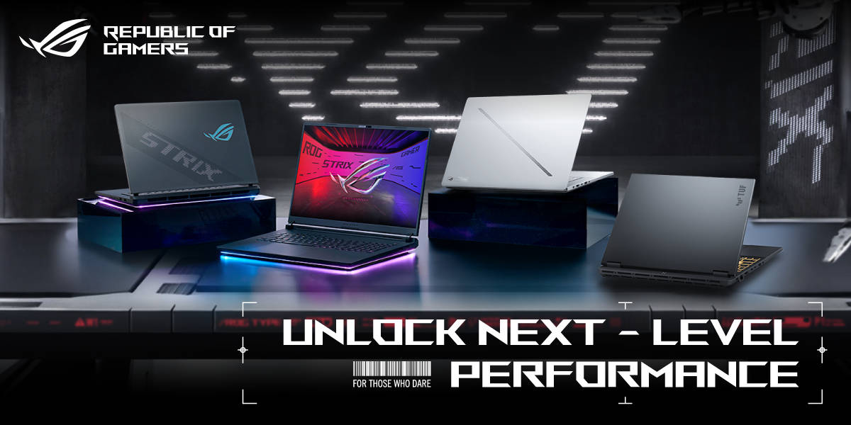 ROG RTX 5000 banner