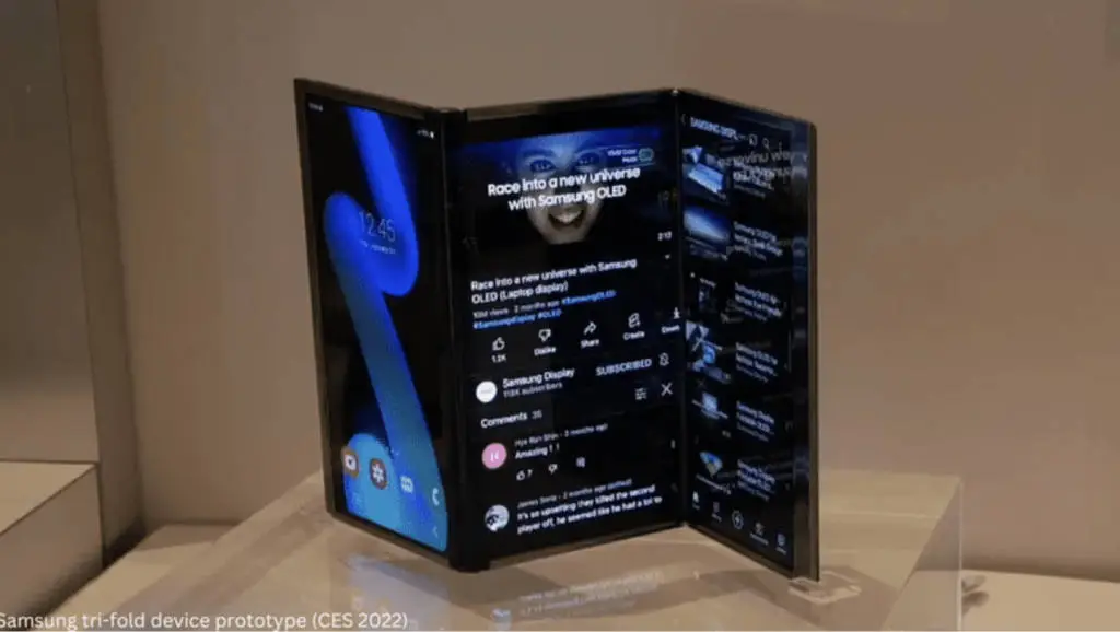 Samsung Tri fold rumors