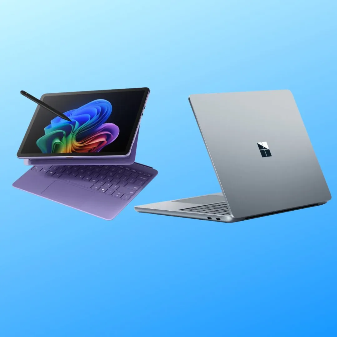 Surface Pro 12 inch and Surface Laptop 13 inch