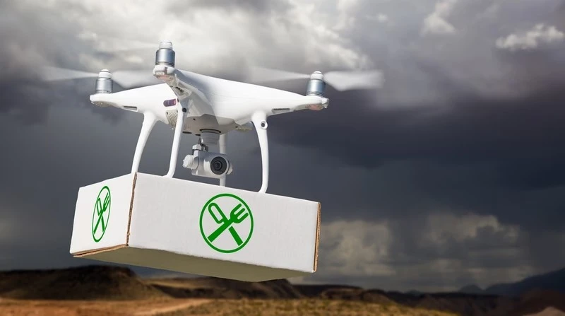 Grab Philippines Drone Delivery pilot