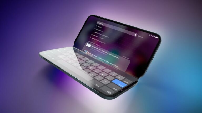 apple foldable iPhone banner