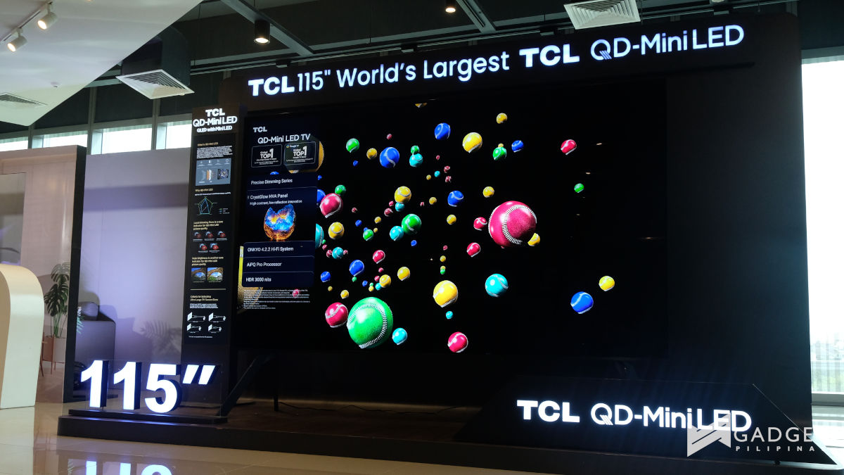 115-inch TCL C7K QD-Mini LED TV PH launch 2