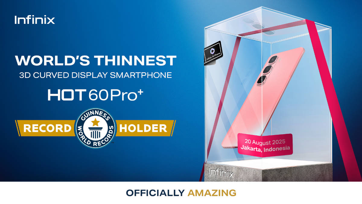 Infinix HOT 60 World Record banner