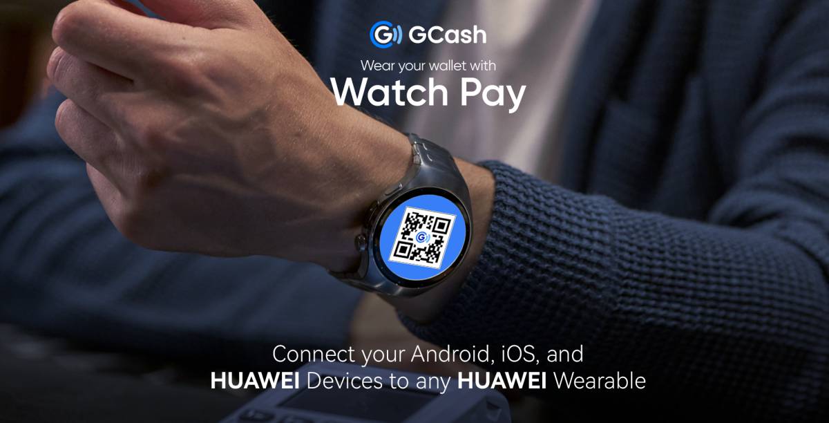 HUAWEI & Gcash Watch Pay