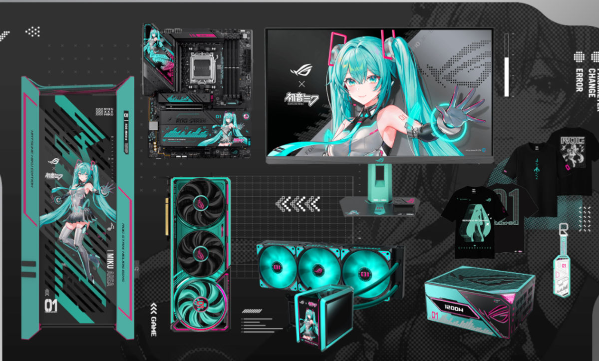 ROG x Hatsune Miku collection PH launch 1