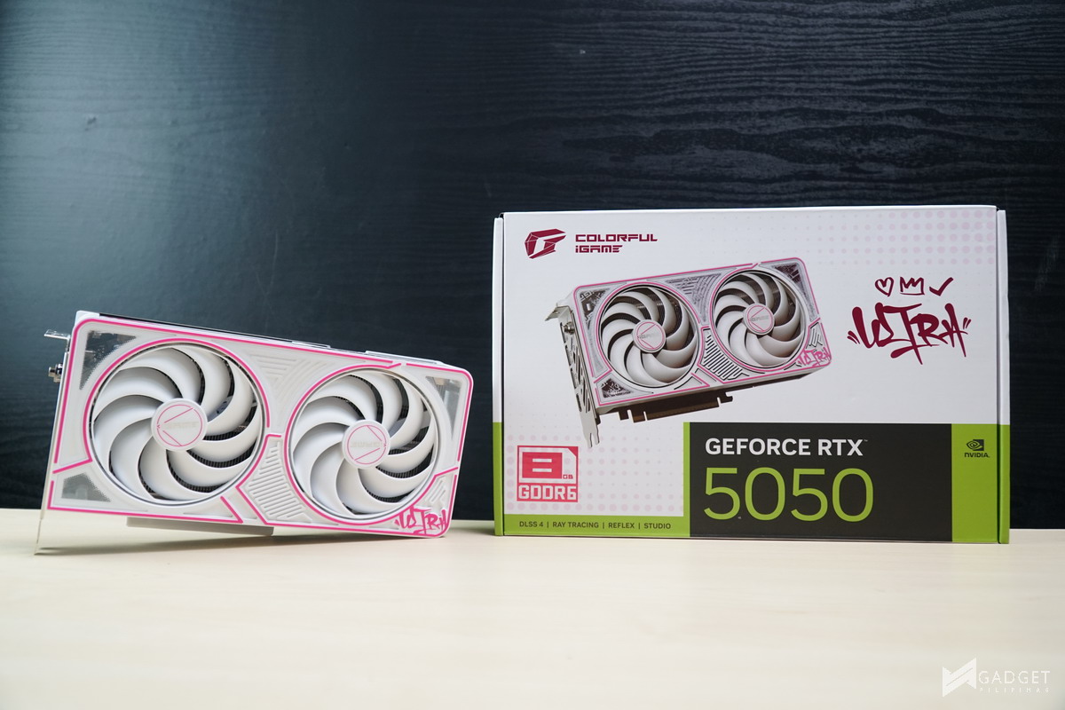 COLORFUL iGame RTX 5050 Ultra W DUO OC Review Philippines